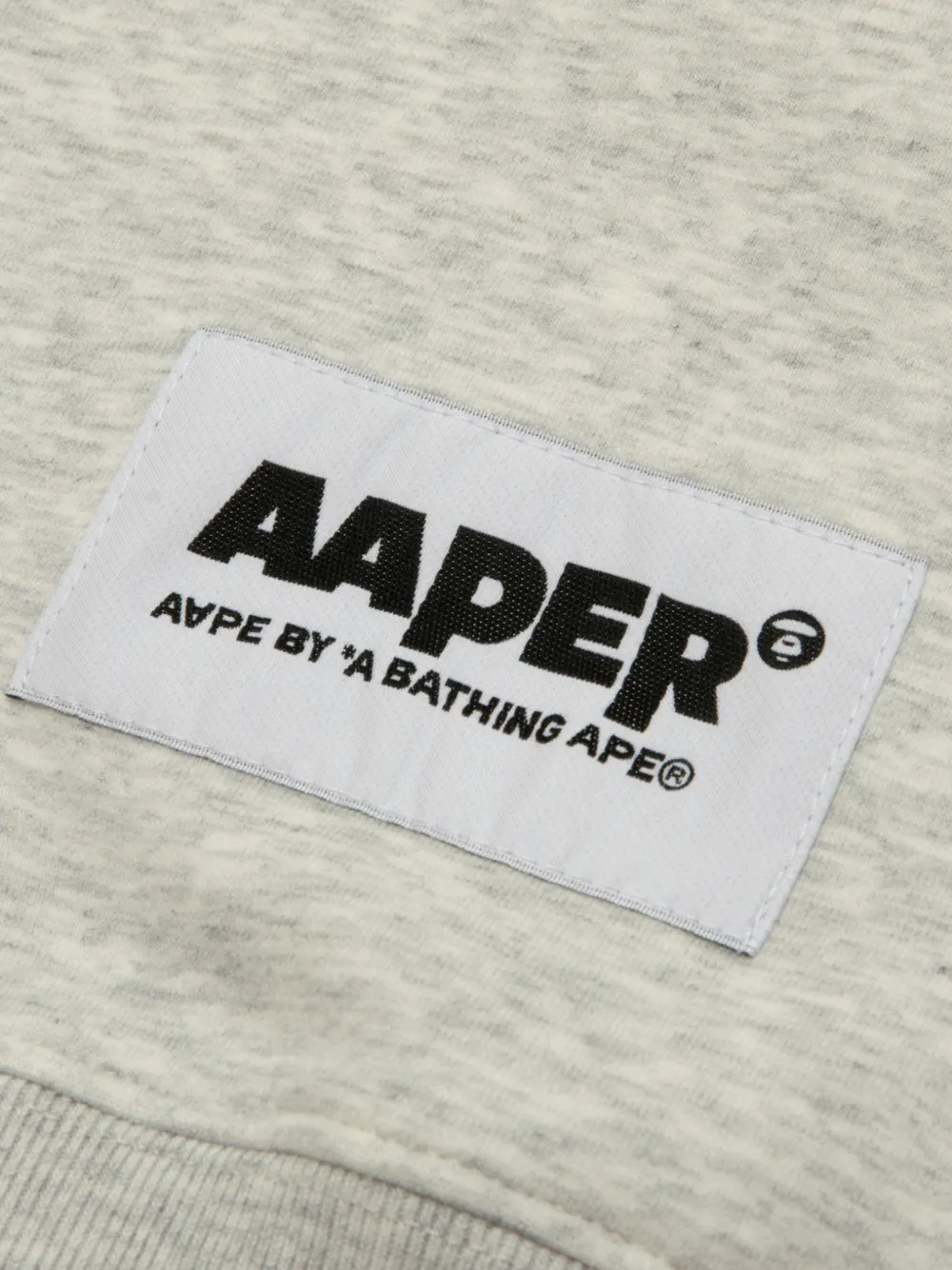 AAPE BY *A BATHING APE AAPer trui met grafische print Grijs