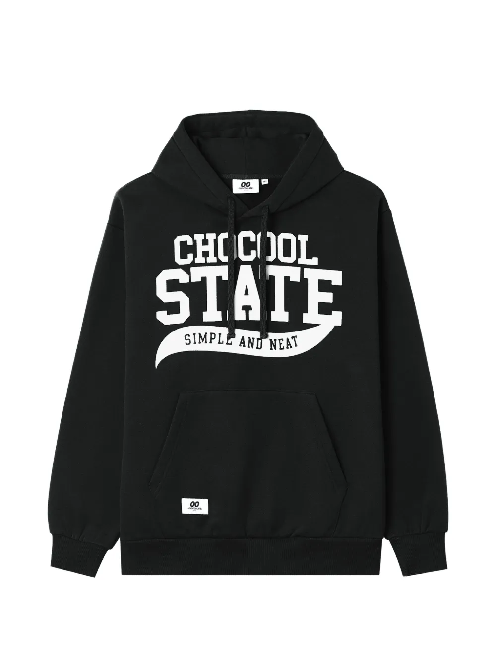 CHOCOOLATE logo-print drawstring hoodie