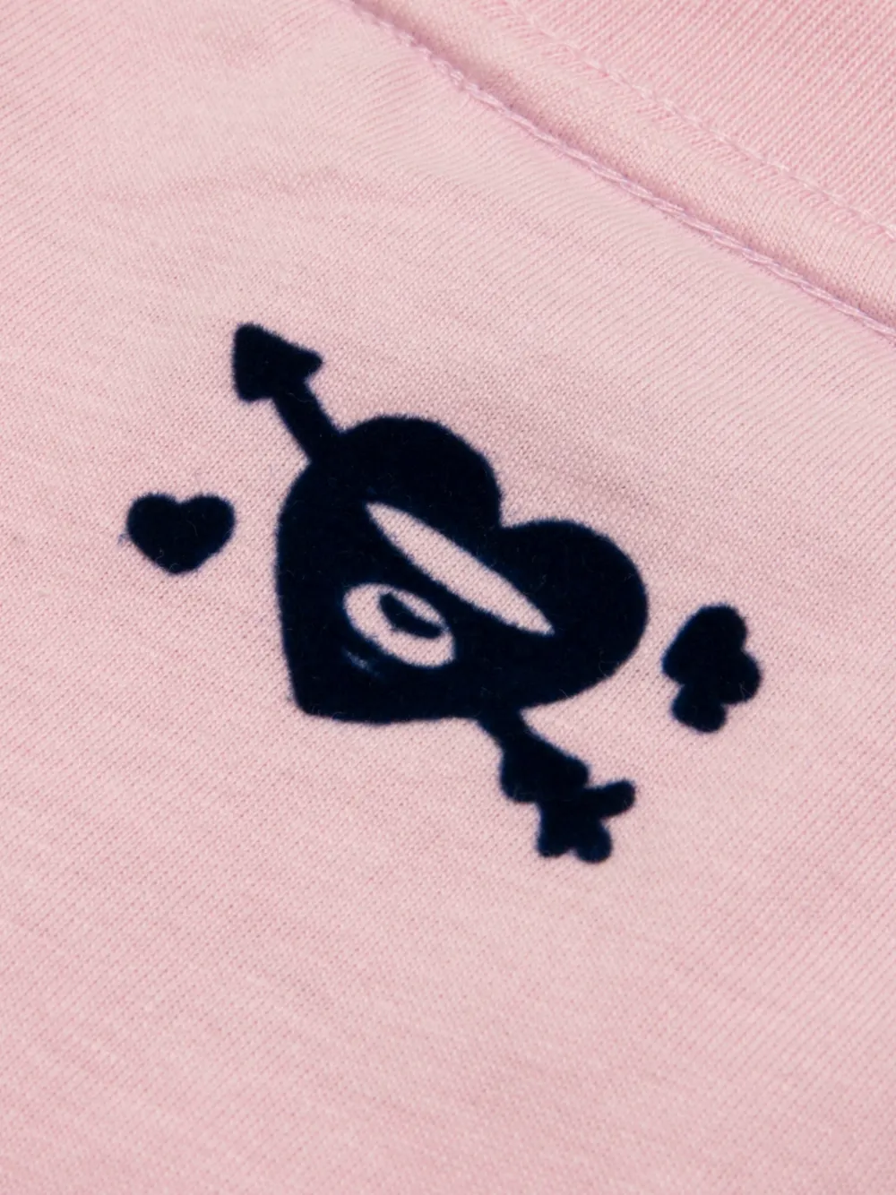 AAPE BY *A BATHING APE T-shirt met grafische print Roze