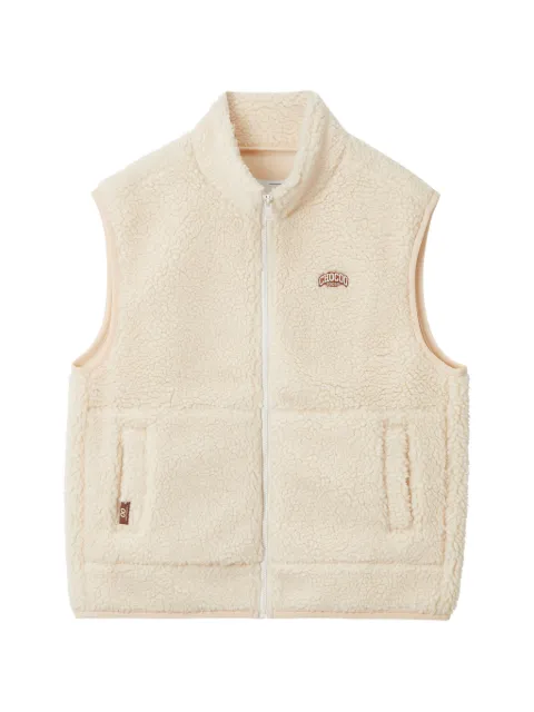 CHOCOOLATE high-neck zip-up gilet