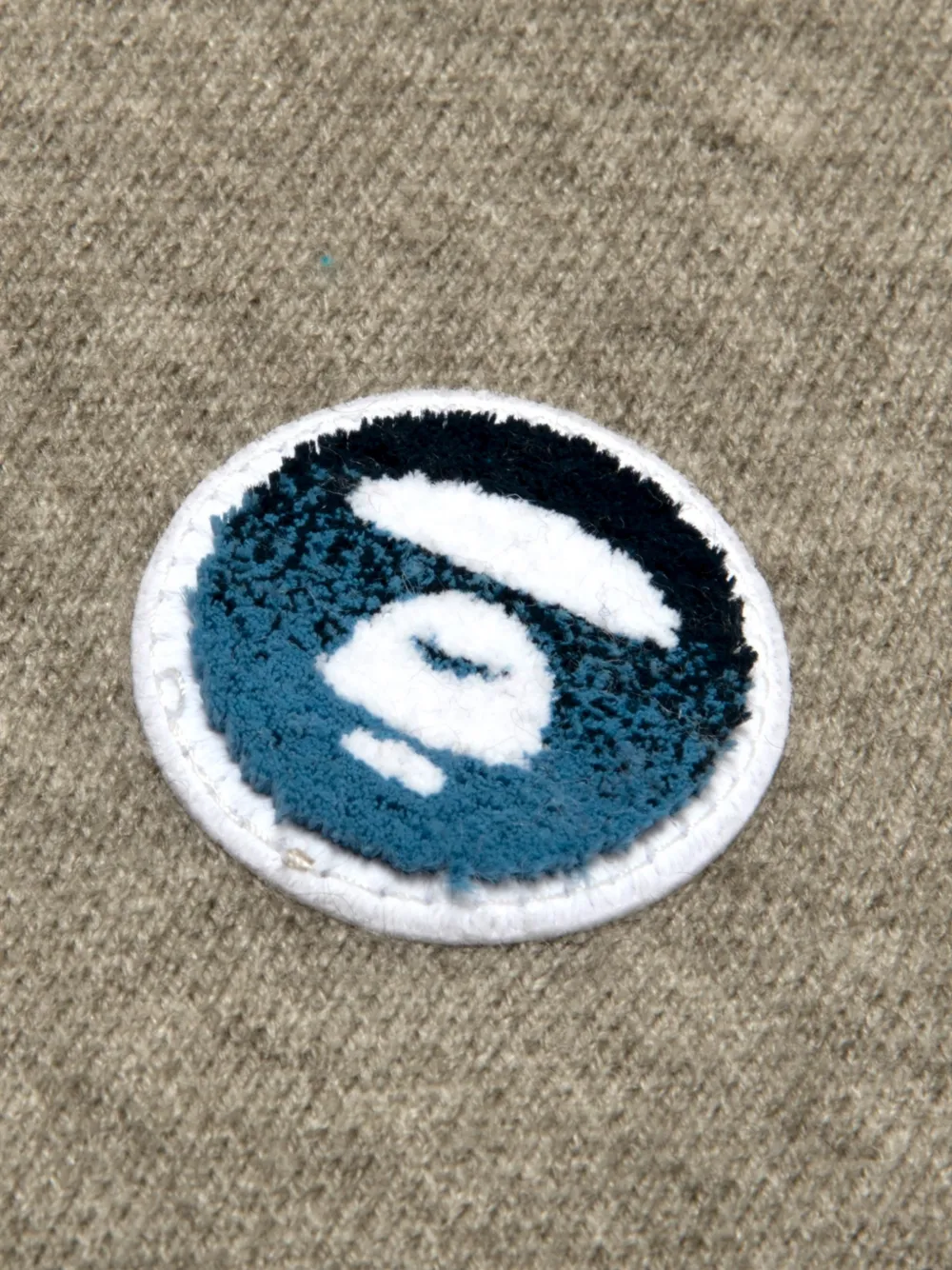AAPE BY *A BATHING APE Aapenow hoodie met logo-patch en rits Grijs