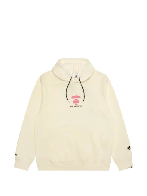 AAPE BY *A BATHING APE® hoodie con logo estampado y cordones
