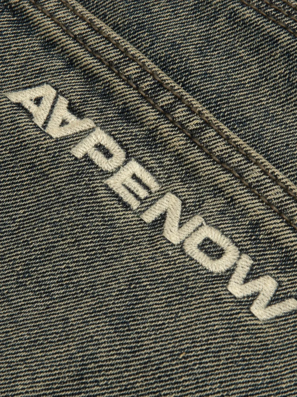 AAPE BY *A BATHING APE Aapenow logo-embroidered cargo pants Grijs
