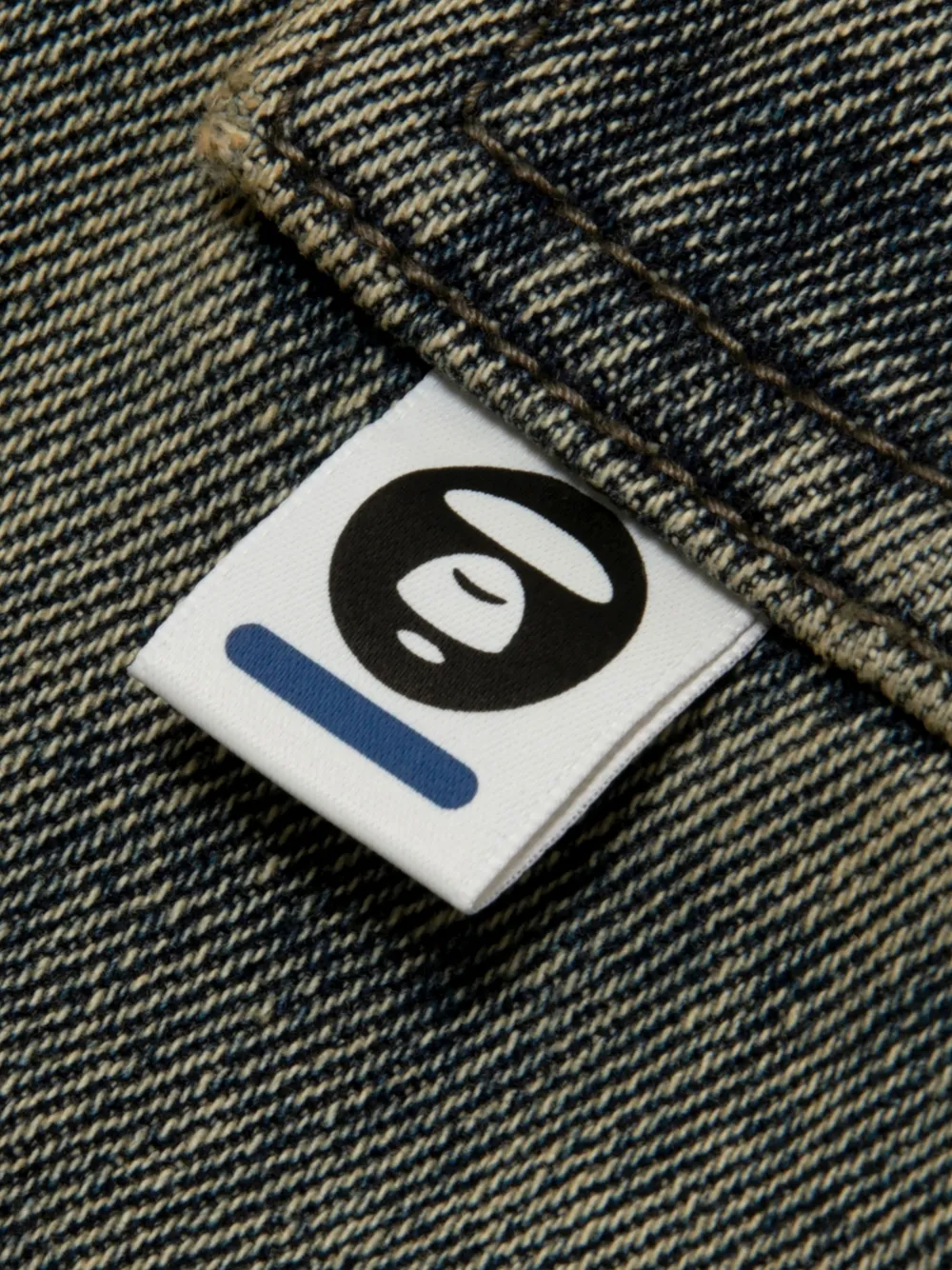 AAPE BY *A BATHING APE Aapenow logo-embroidered cargo pants Grijs