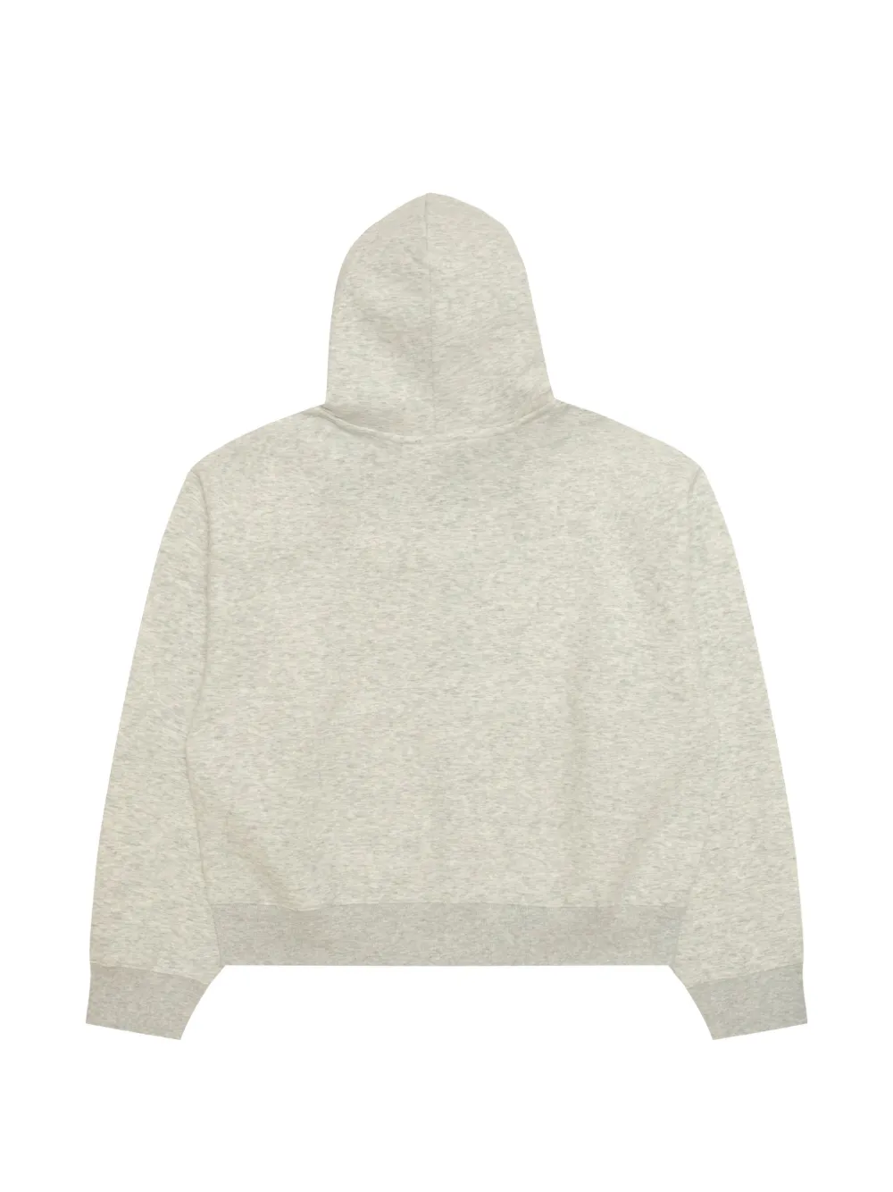 AAPE BY *A BATHING APE logo-patch floral-embroidered hoodie Grijs