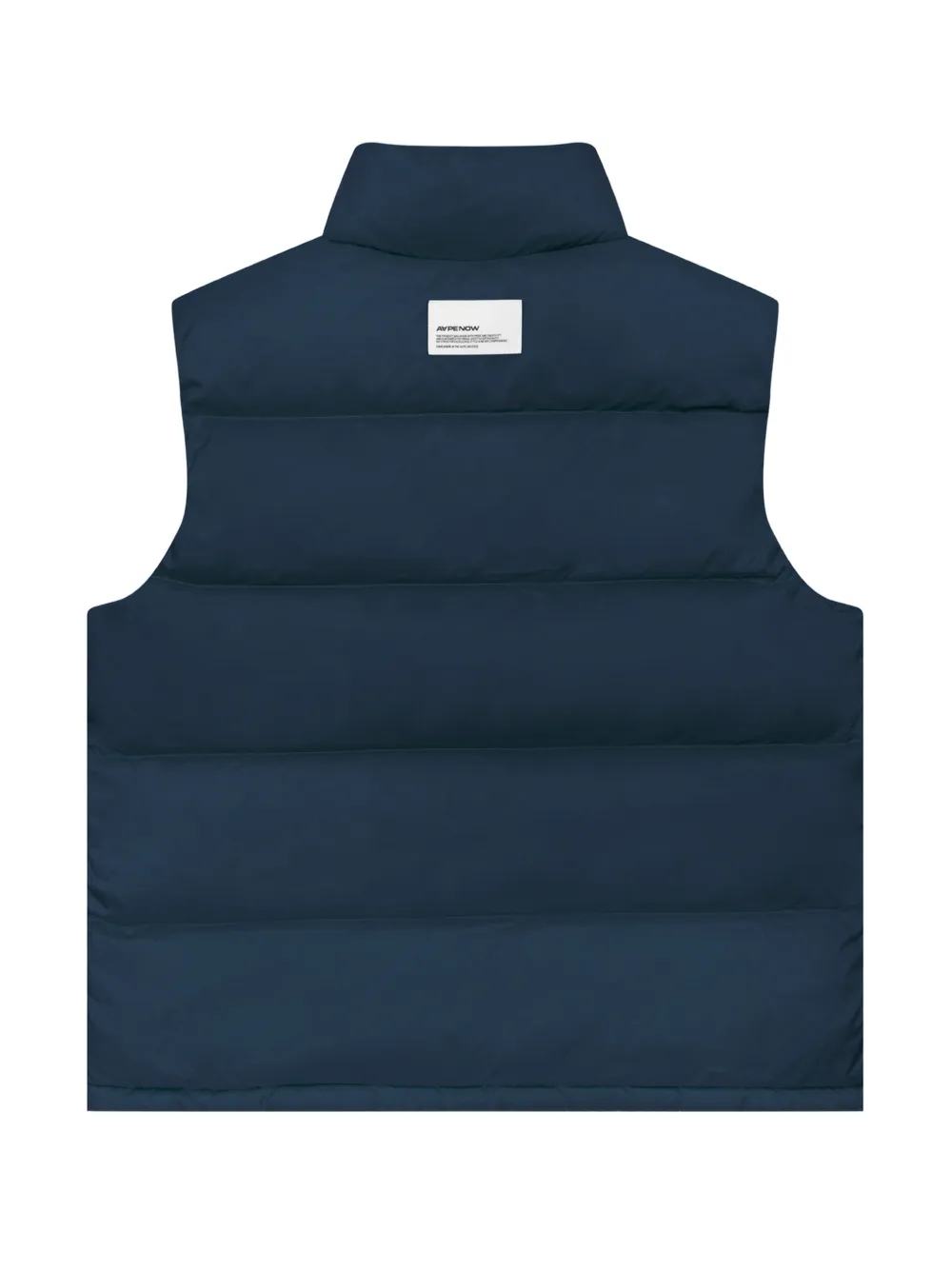 AAPE BY *A BATHING APE Gewatteerd jack met logopatch Blauw