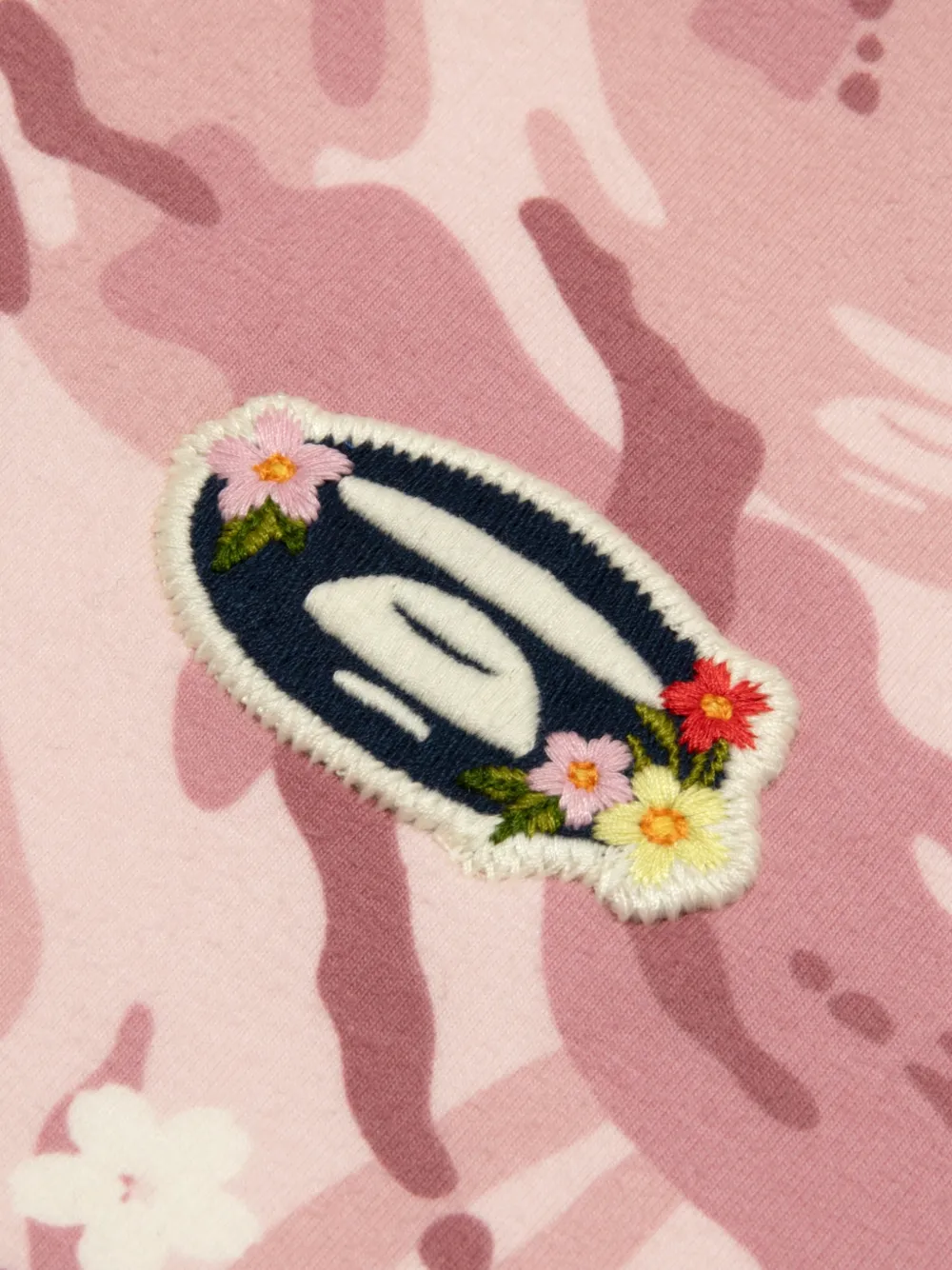 AAPE BY *A BATHING APE® カモフラージュ フローラル パーカー
