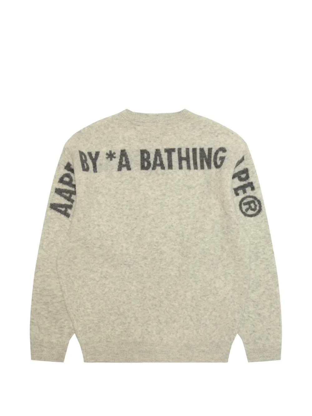 AAPE BY *A BATHING APE Intarsia vest Beige