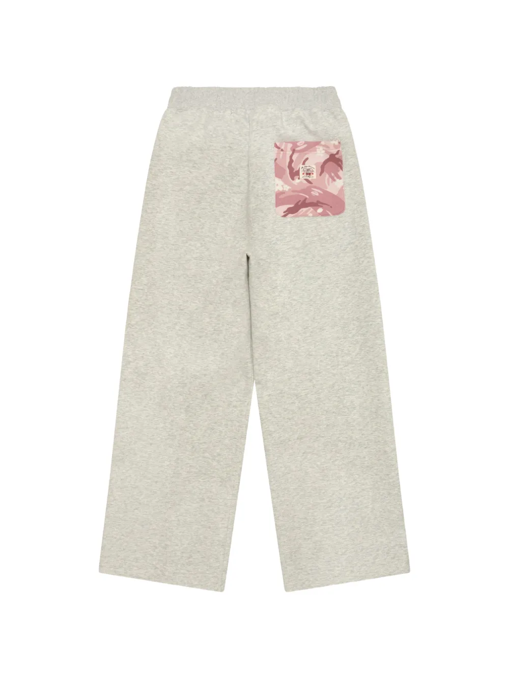 AAPE BY *A BATHING APE Moonface trainingsbroek met bloemenborduurwerk Grijs