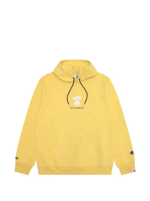 AAPE BY *A BATHING APE® logo-print drawstring hoodie