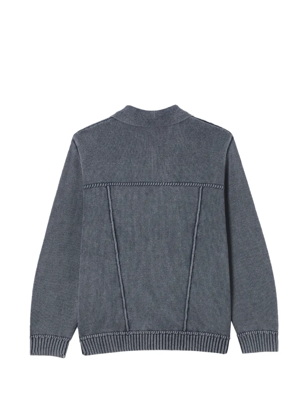 FIVE CM button-up panelled cardigan Grijs