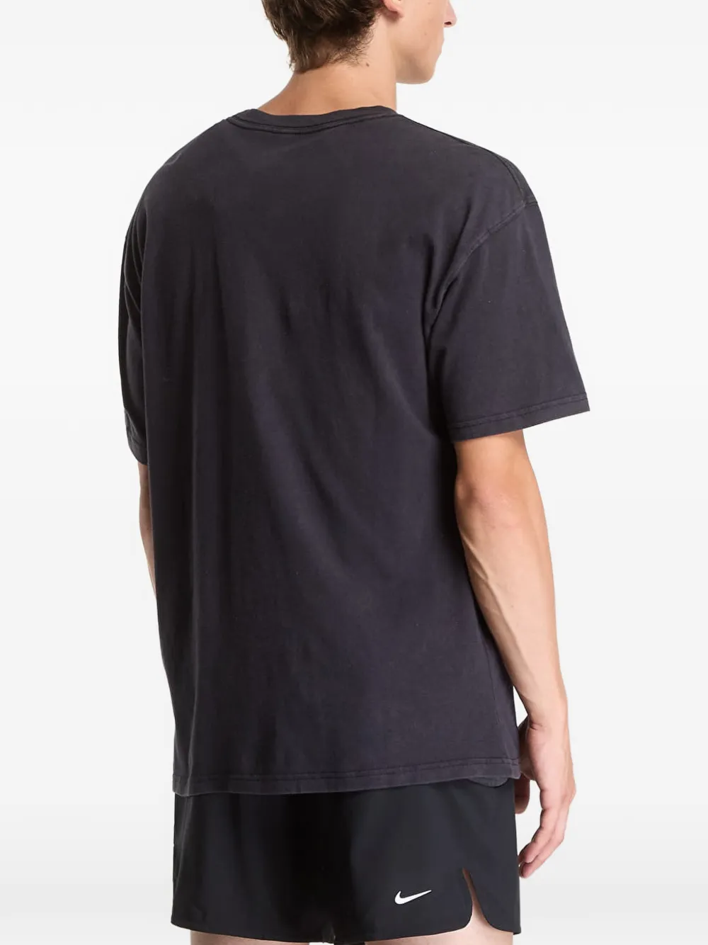 Nike T-shirt met tijgerprint Zwart
