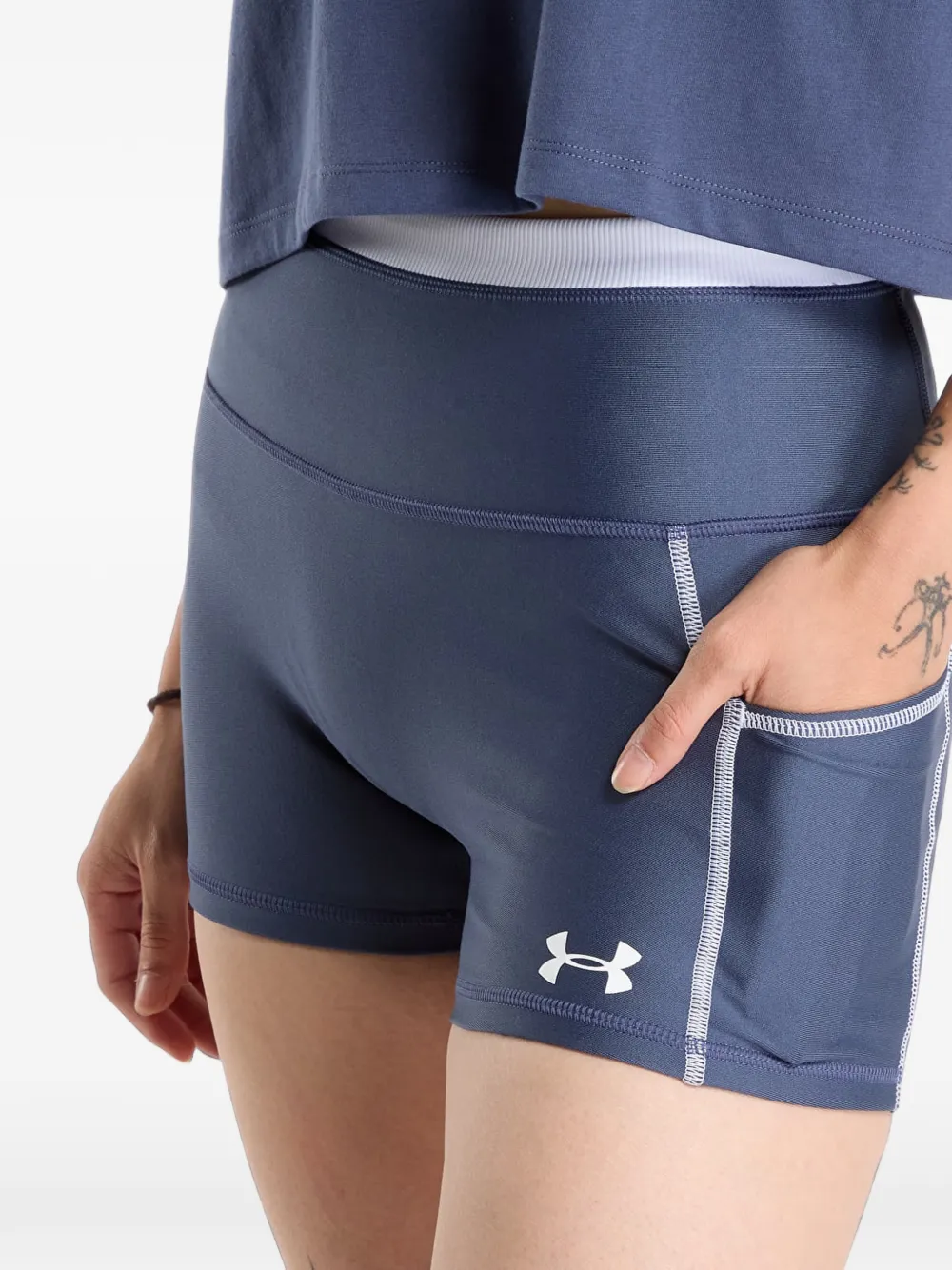 Under Armour HeatGear shorts Grijs