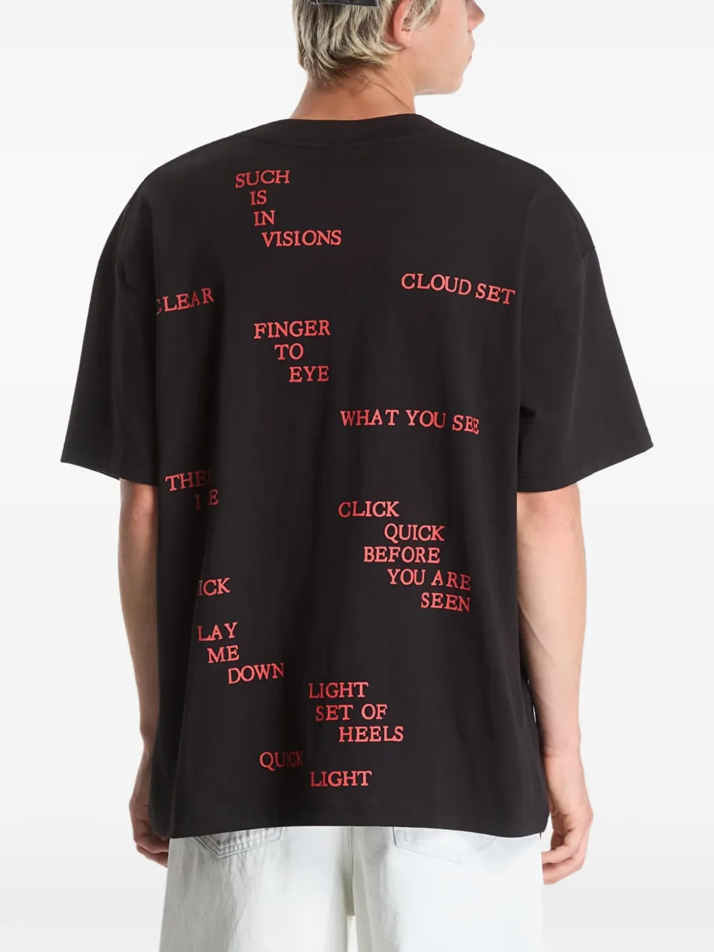 Pleasures Indoors T-shirt Zwart