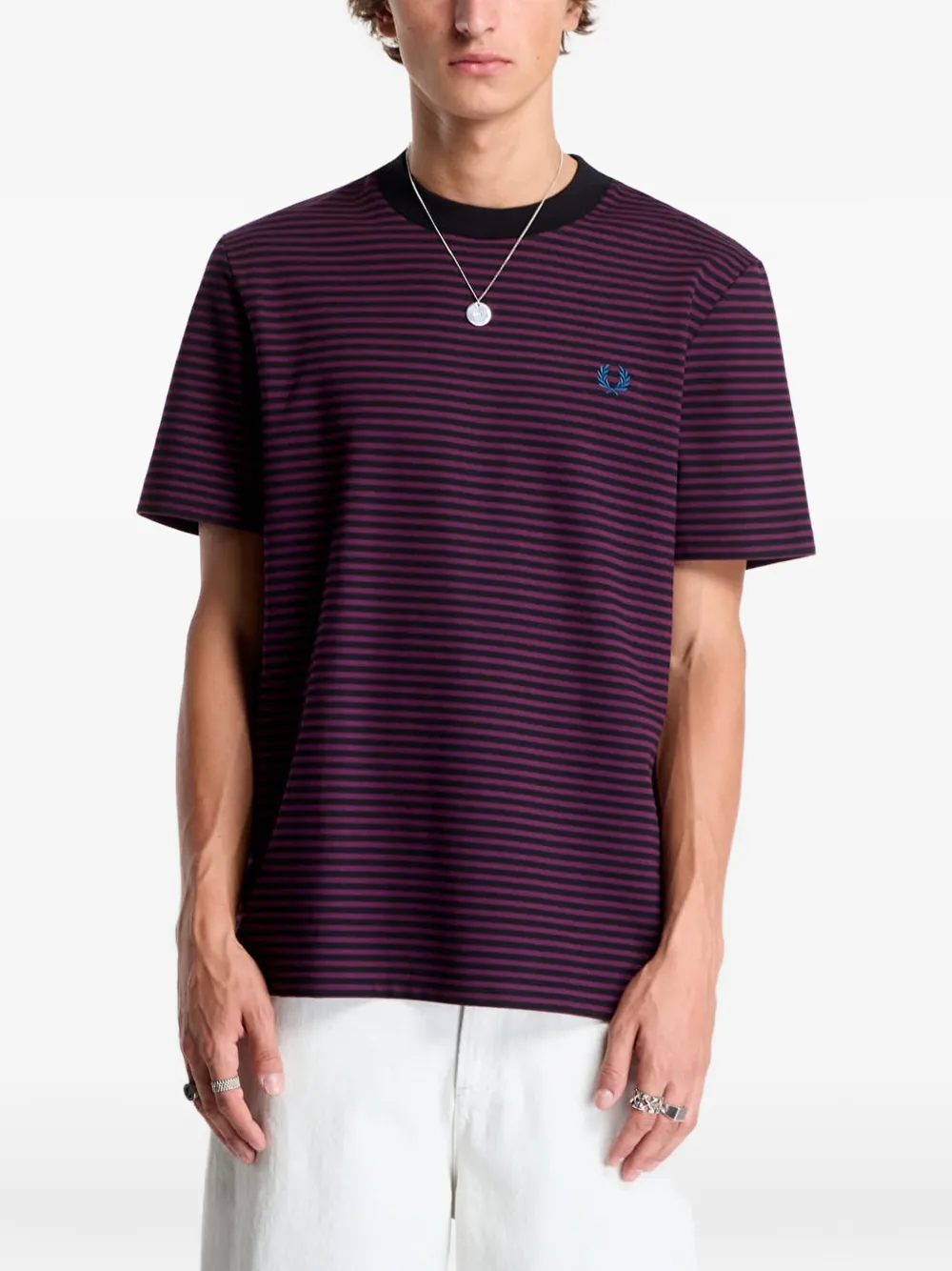 Fred Perry striped T-shirt