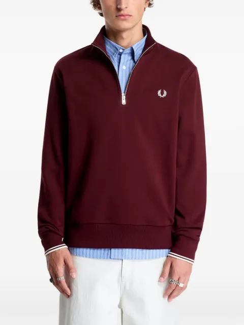Fred Perry half-zip sweatshirt