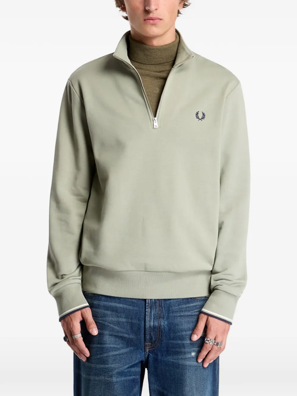 Fred Perry half-zip sweatshirt