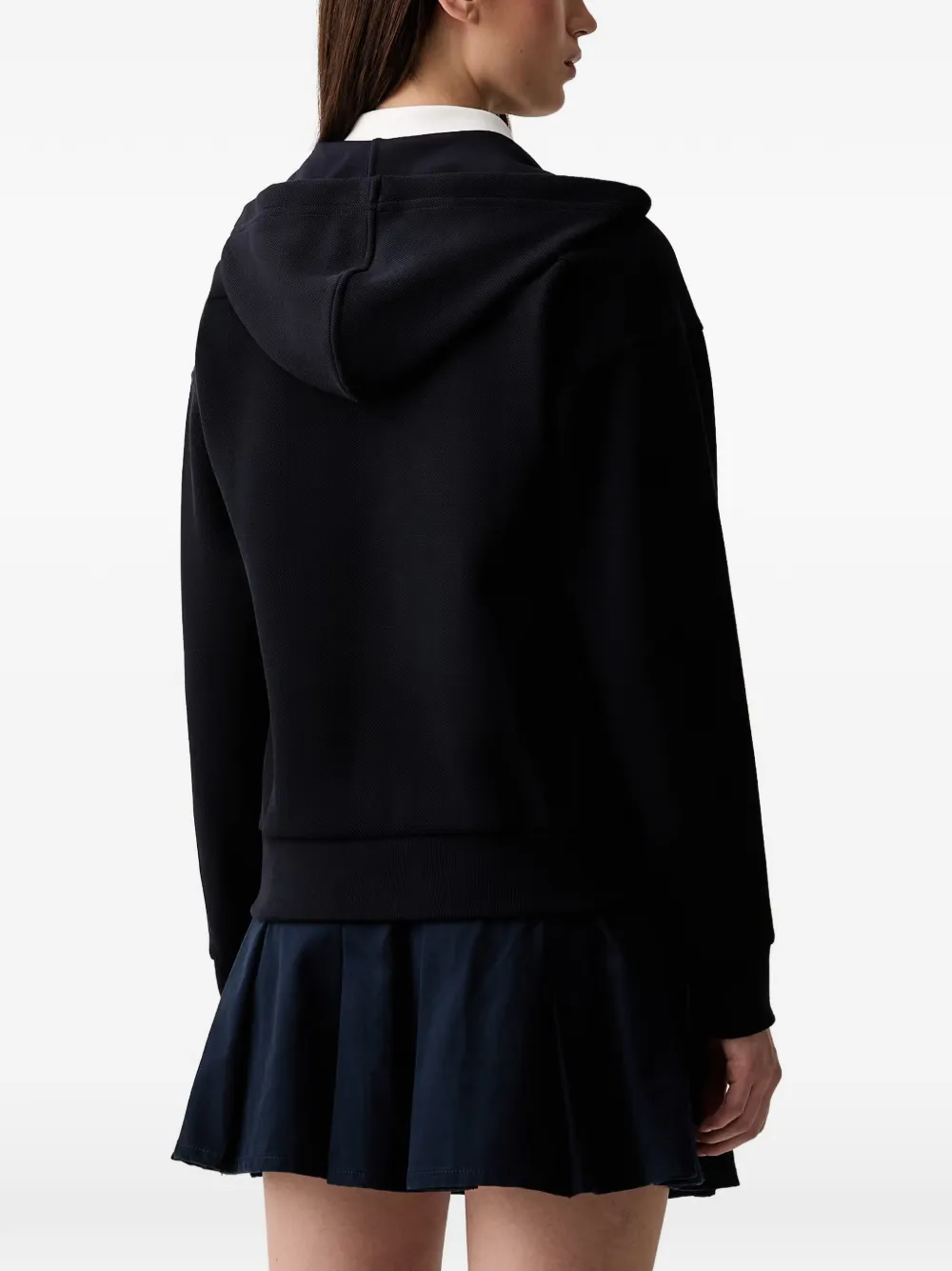 Lacoste Hoodie met logopatch Blauw