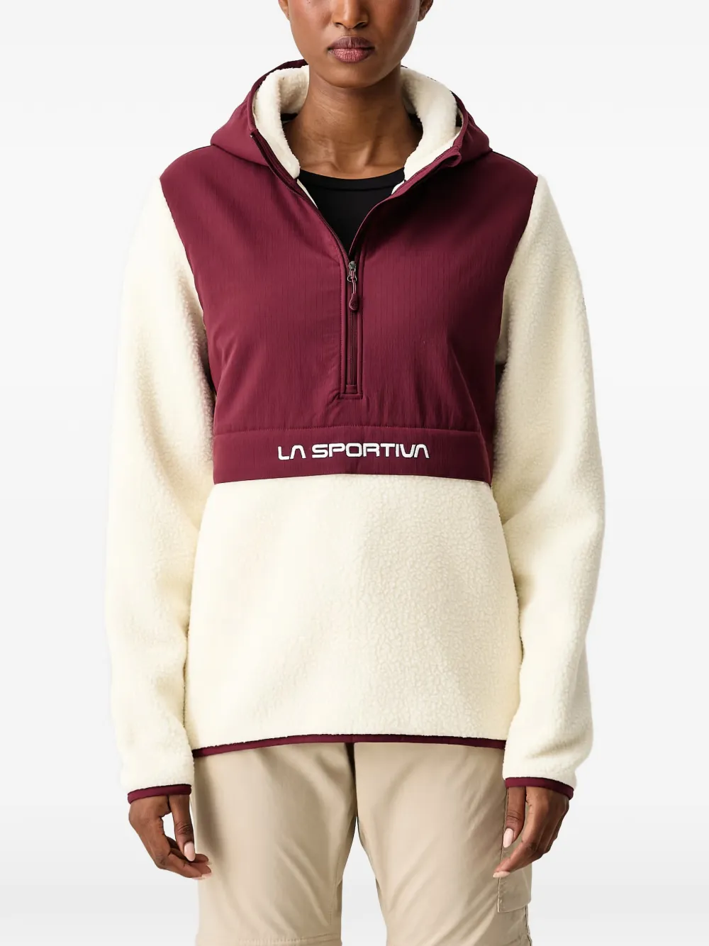 La Sportiva Guidance colour-block fleece hoodie