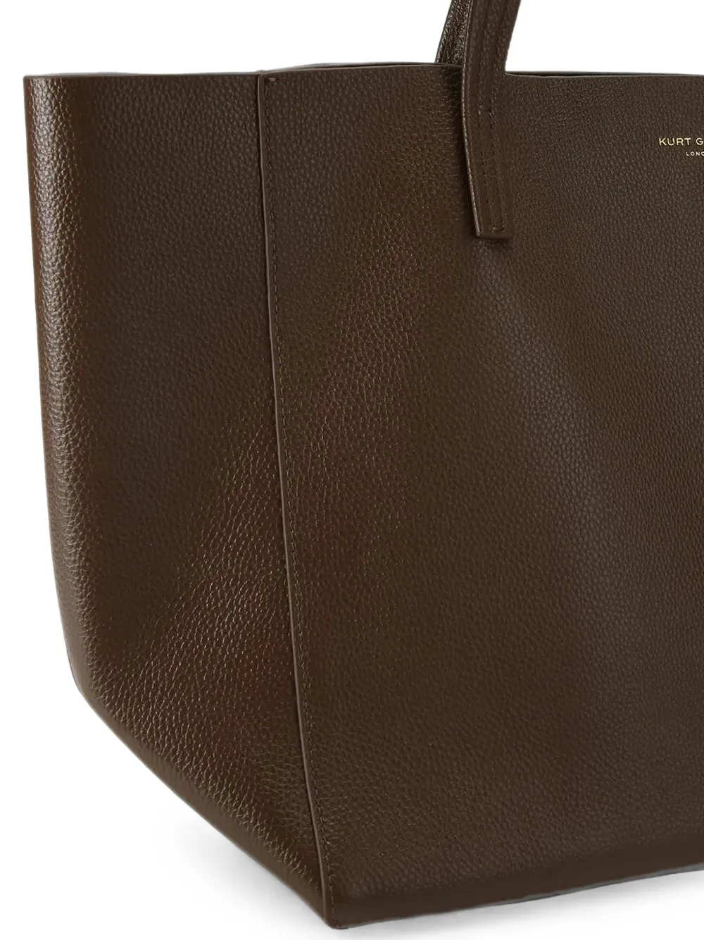 Kurt Geiger London Shopper van bewerkt leer Bruin
