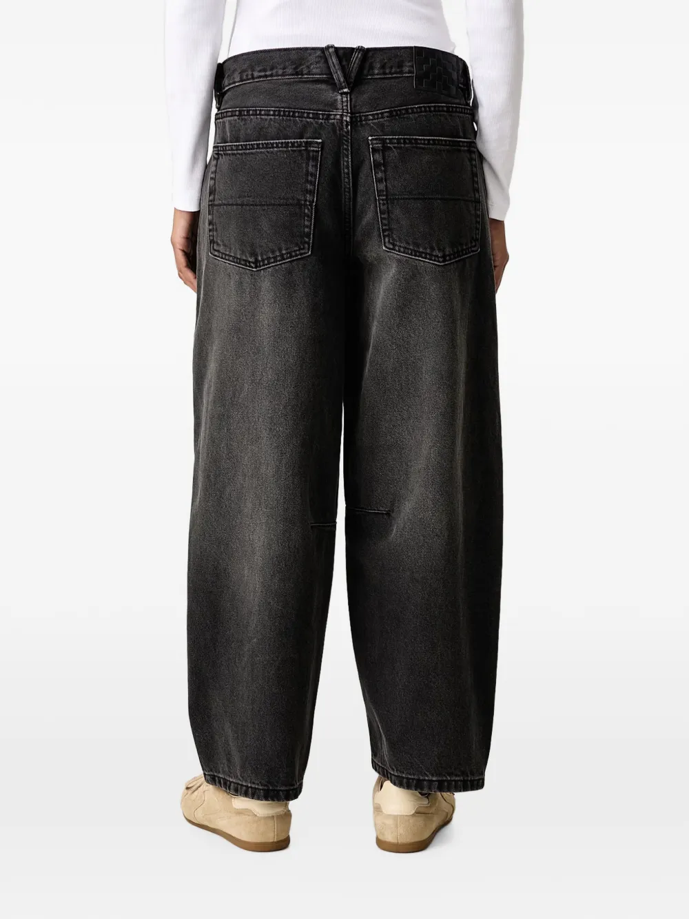 Vans Jeans met vlakken en vervaagd effect Grijs