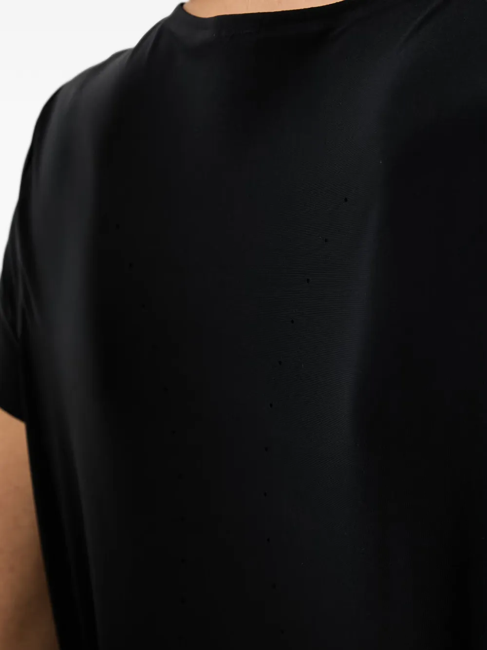 Under Armour Vanish Elite T-shirt met geperforeerde details en logo-print Zwart