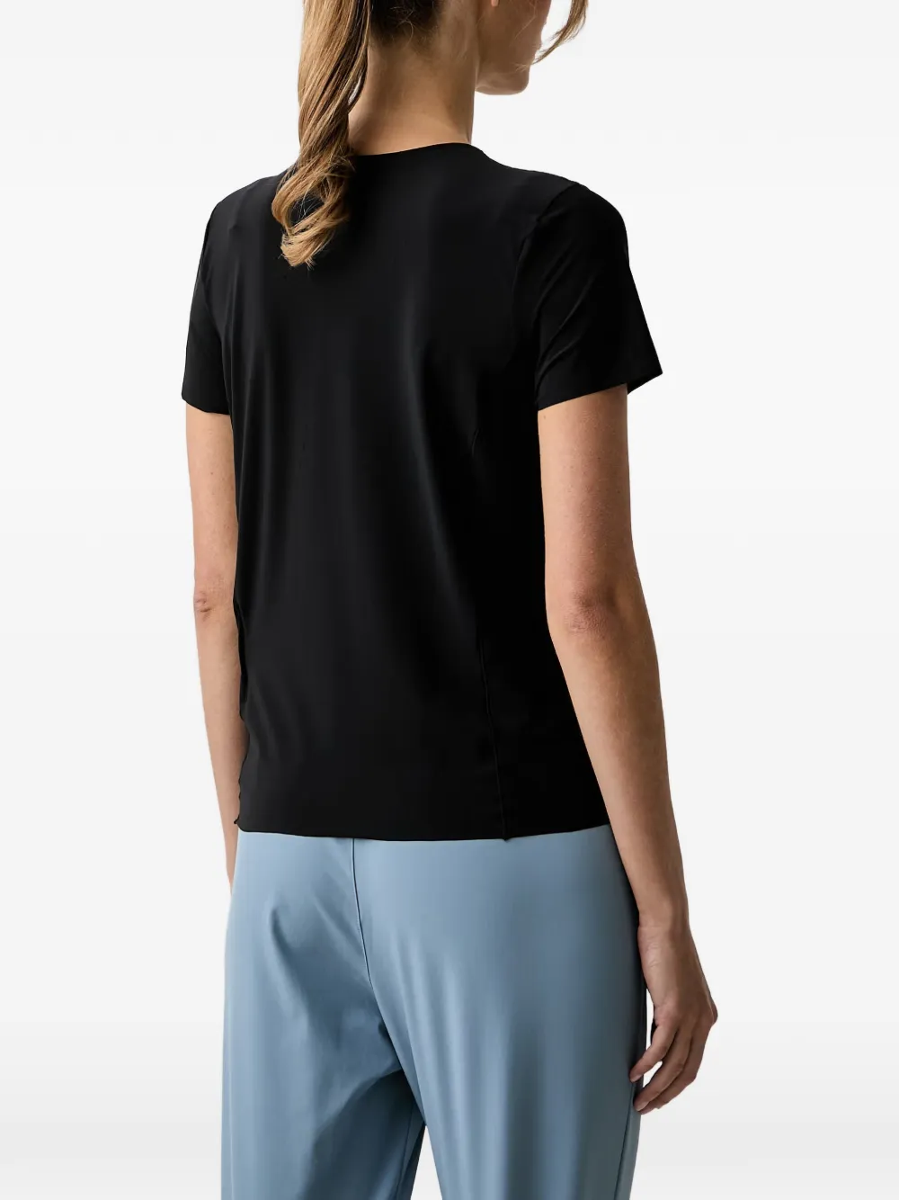 Under Armour Vanish Elite T-shirt met geperforeerde details en logo-print Zwart