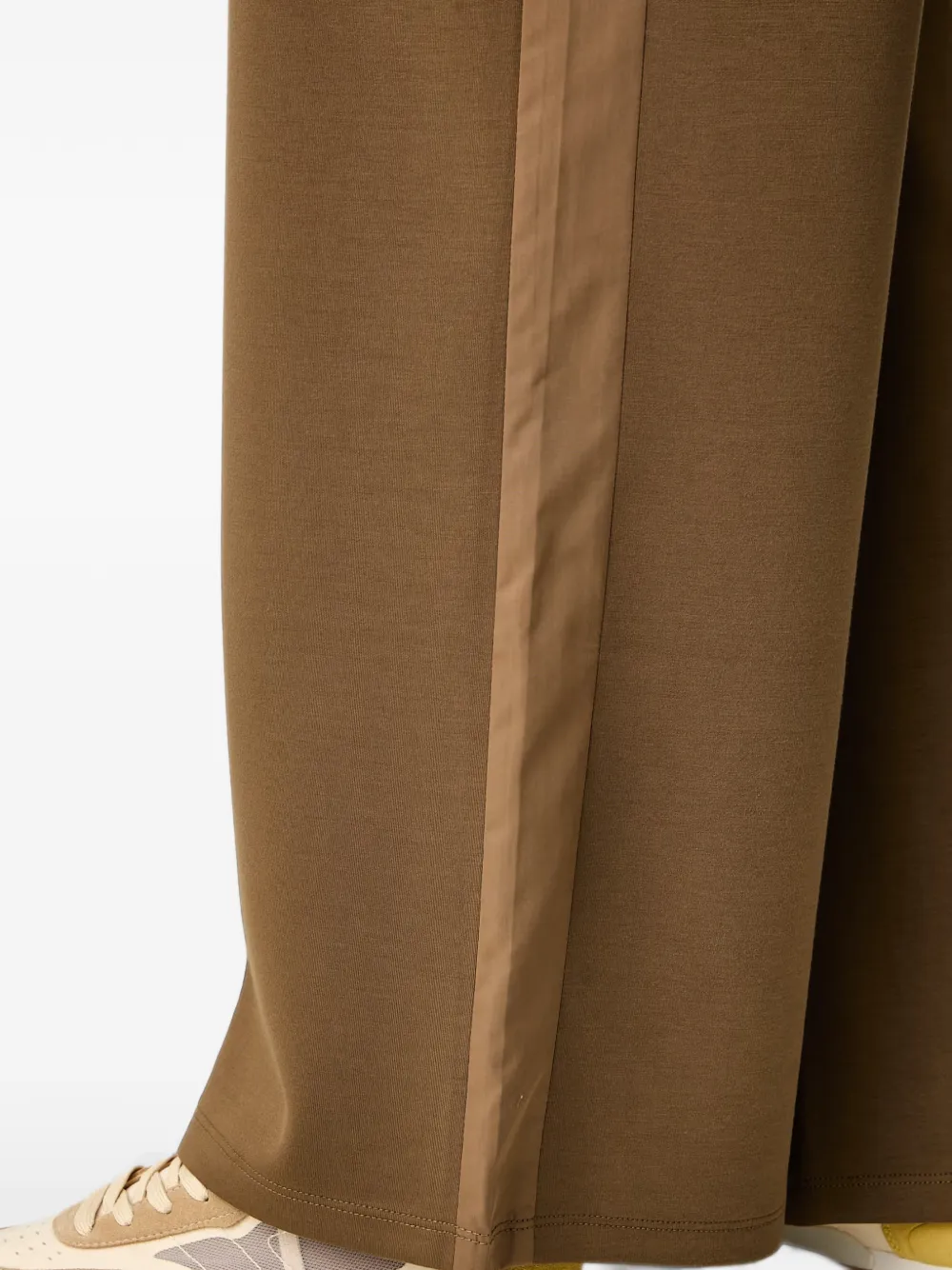 TWINSET Broek met wijde pijpen Bruin