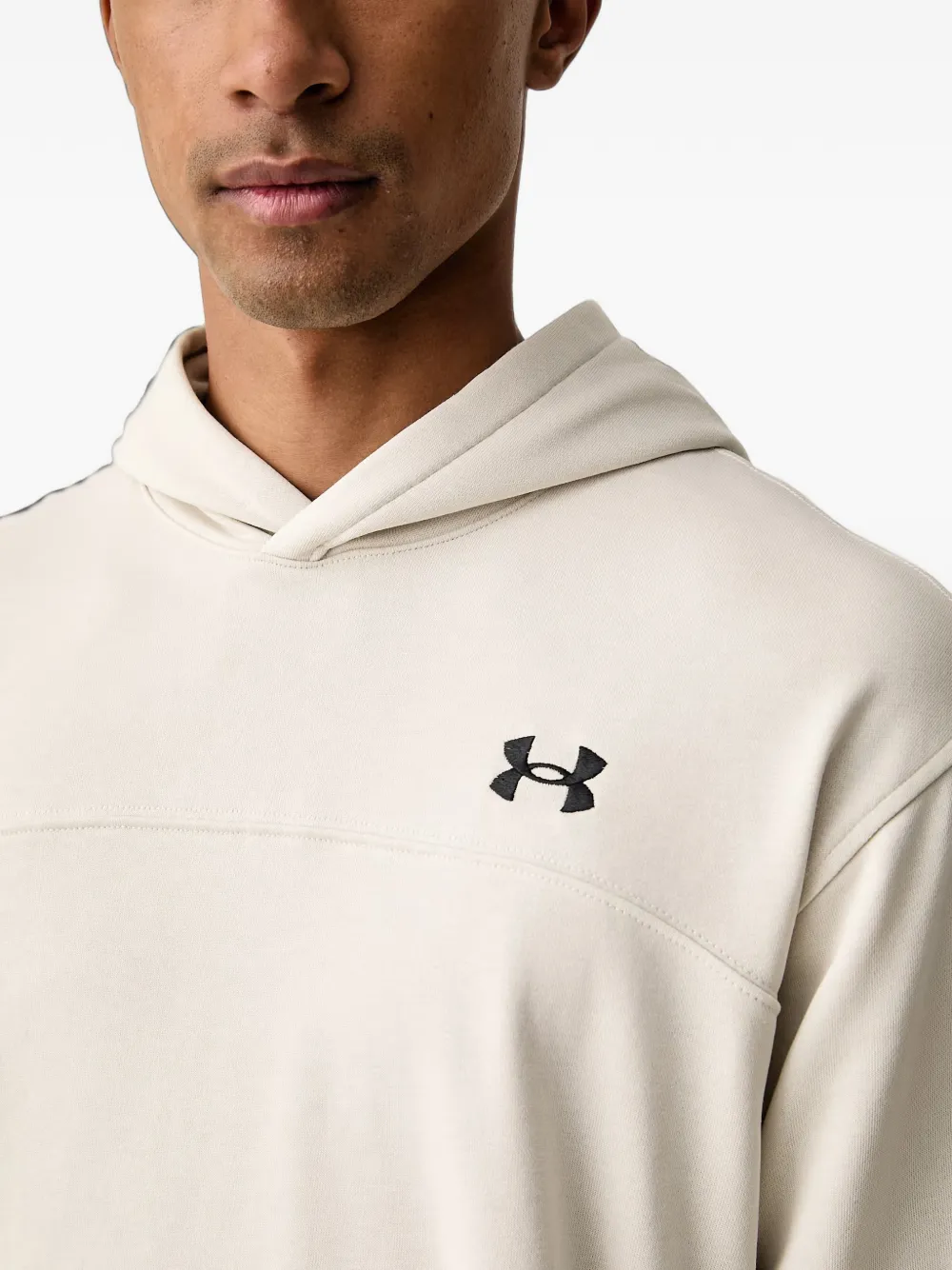 Under Armour UA Rival Lightweight hoodie met logo-print Wit