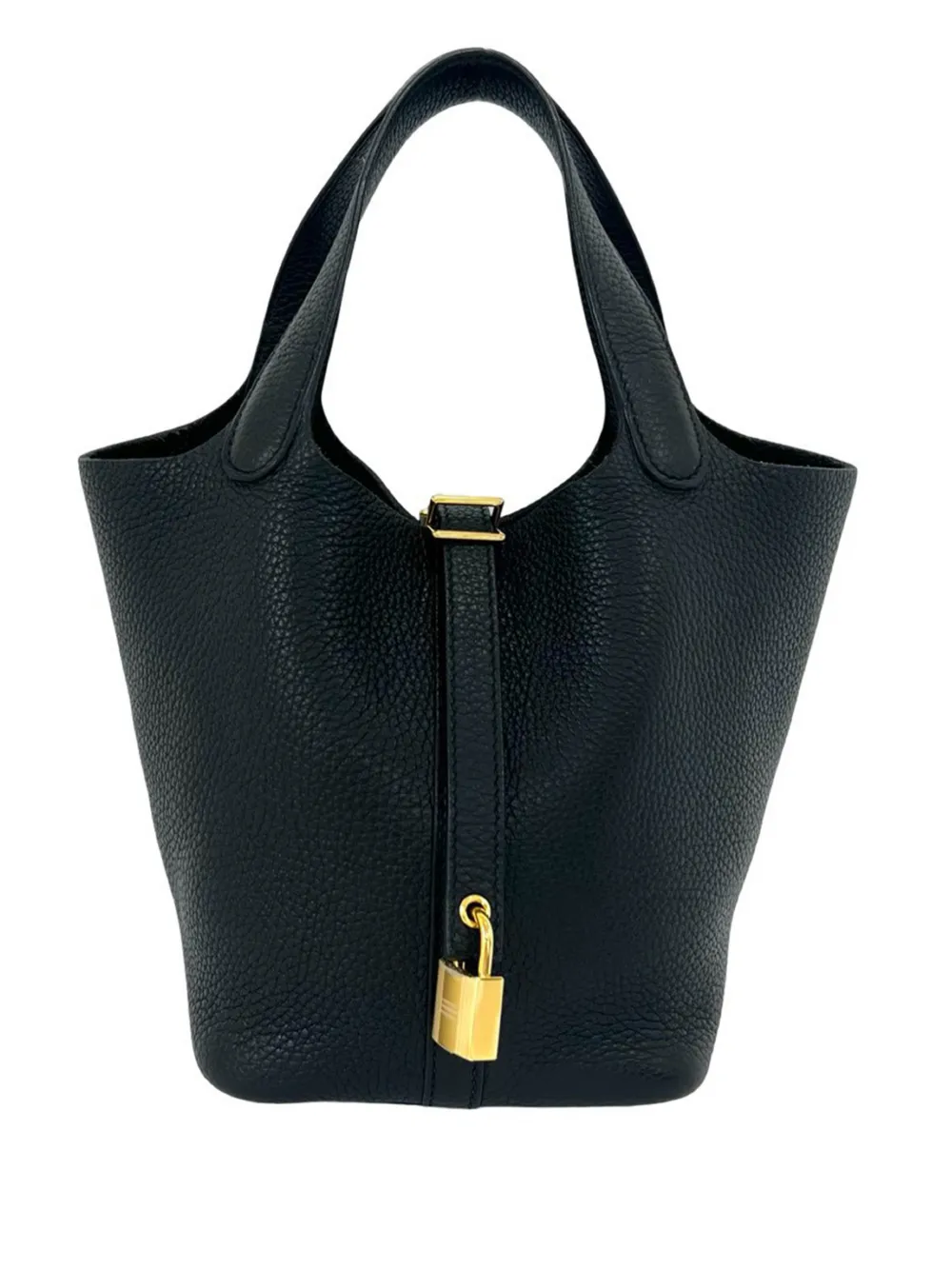 Hermès Pre-Owned 2020 Clemence Picotin Lock 18 handbag - Nero