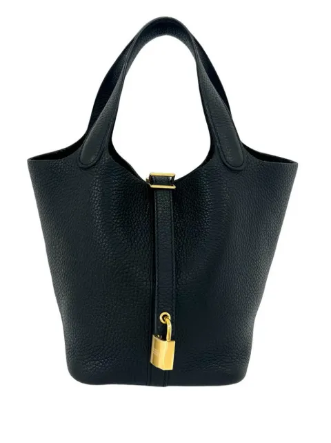 Hermès Pre-Owned bolso de mano Picotin Lock 18 de piel Clemence 2020
