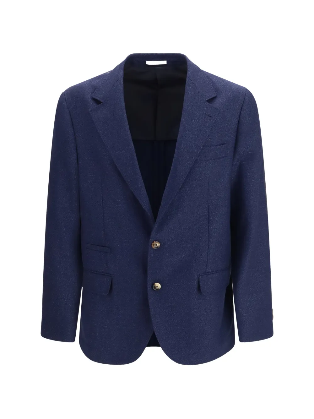 Brunello Cucinelli Sakko mit fallendem Revers - Blau