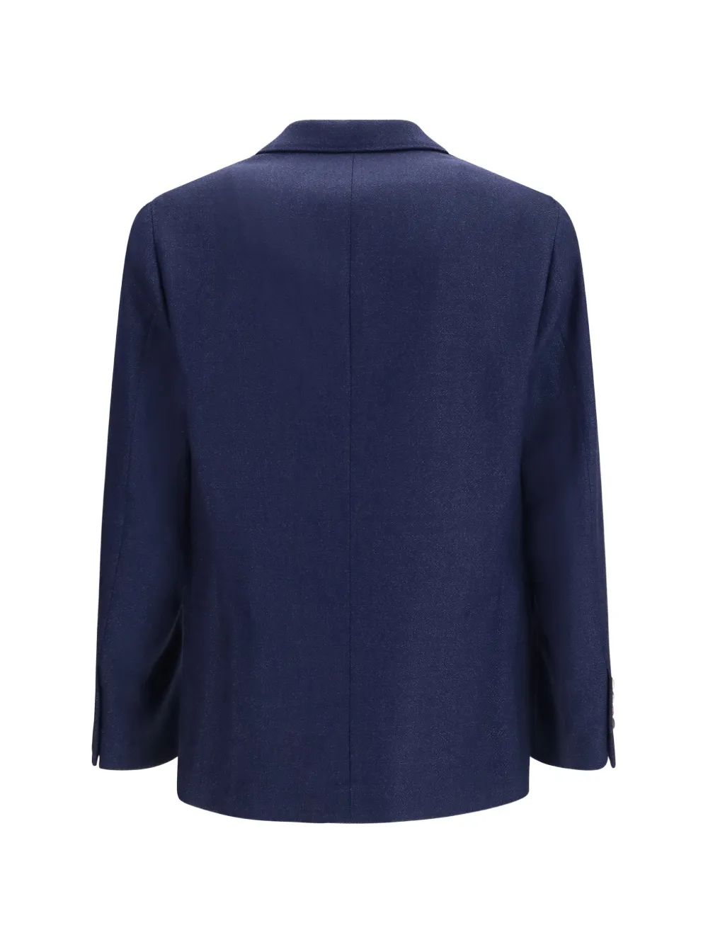 Brunello Cucinelli Jack met enkele rij knopen Blauw