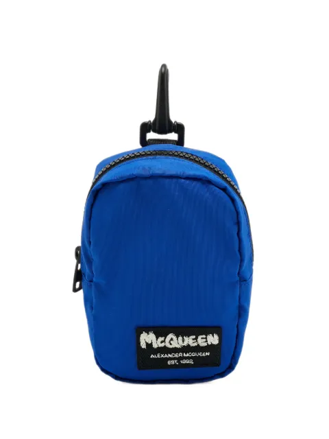 Alexander McQueen Pre-Owned pouch mini con parche del logo