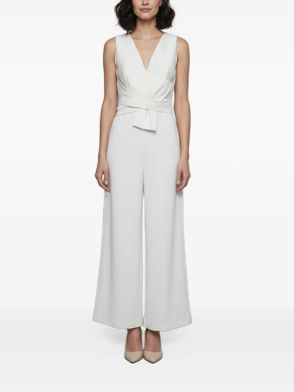 Max Mara Everest draped jumpsuit - Toni neutri