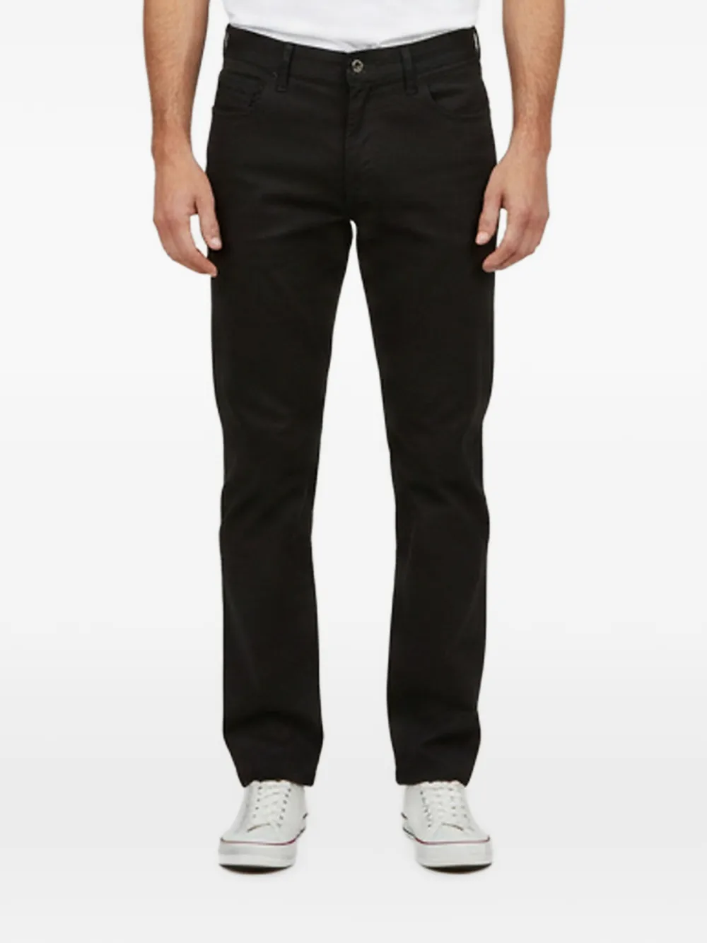 Giorgio Armani Pre-Owned straight-leg jeans - Nero