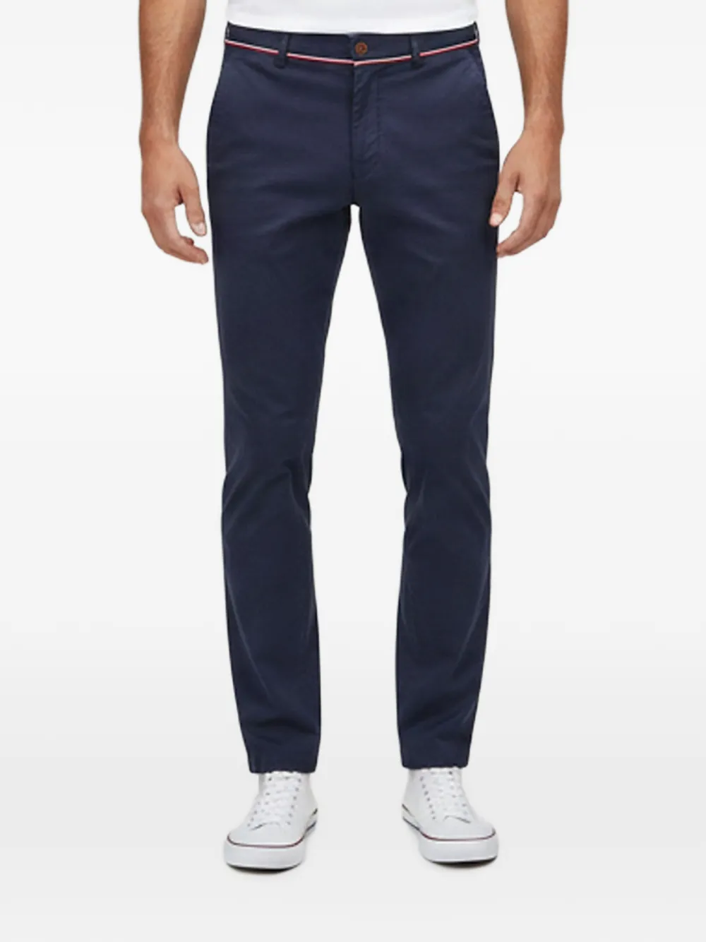 Carolina Herrera Vintage pantalon à coupe droite - Bleu Carolina Herrera Vintage pantalon à coupe droite - Bleu