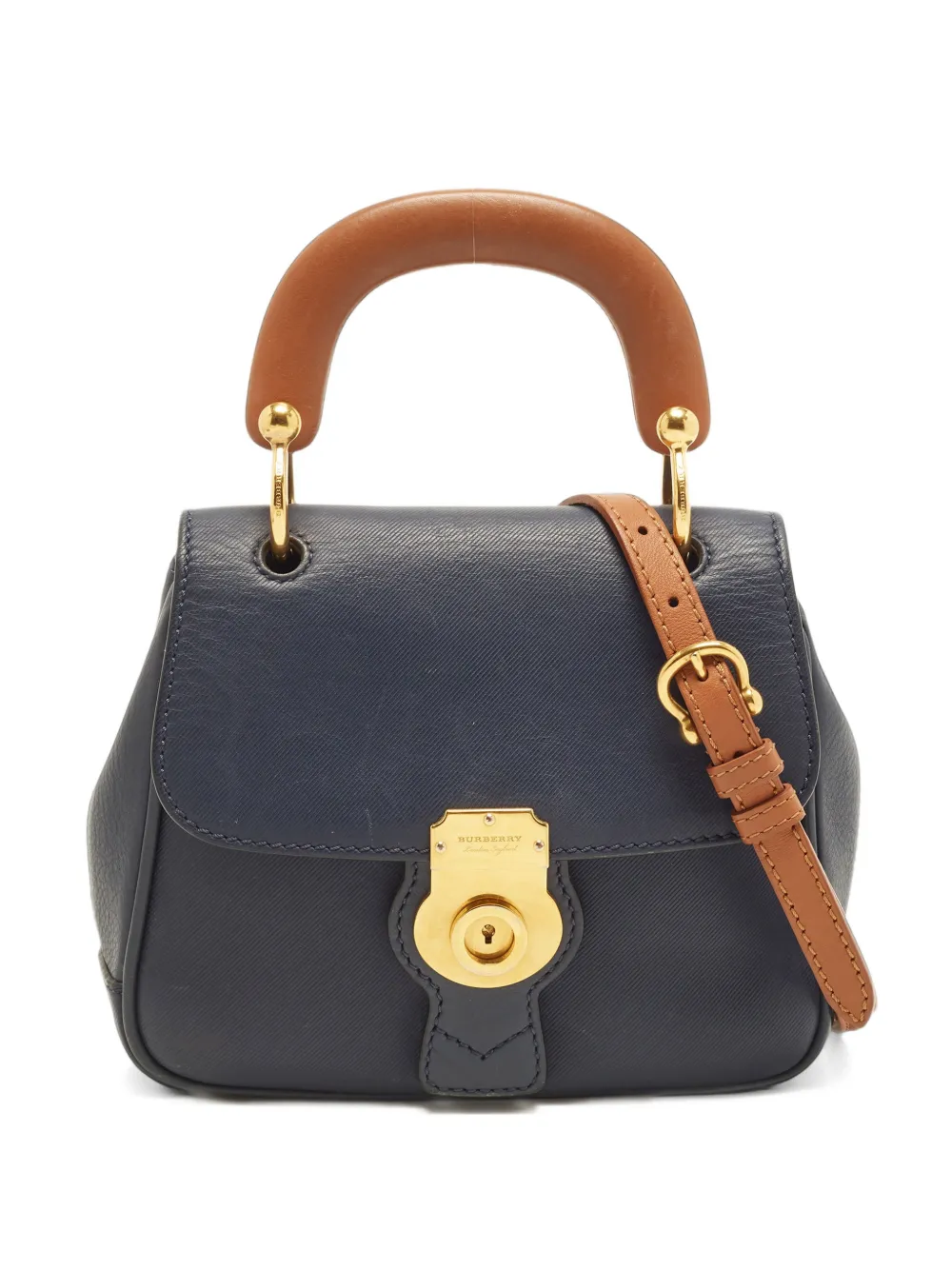 Burberry Pre-Owned medium top-handle tote bag - Blau