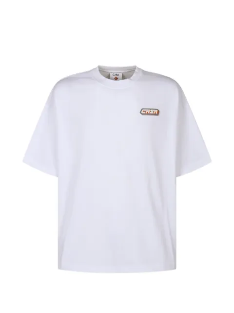 Casablanca Camiseta Casa Racing com patch de logo
