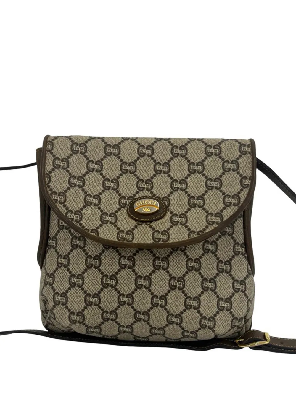 Gucci Pre-Owned 20th Century GG Supreme Plus crossbody bag - Toni neutri