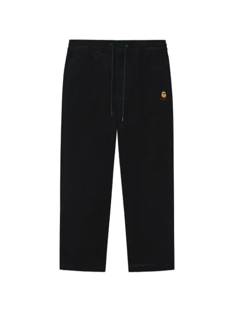 FINGERCROXX corduroy drawstring trousers