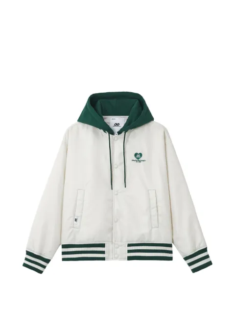 CHOCOOLATE logo-patch hooded jacket