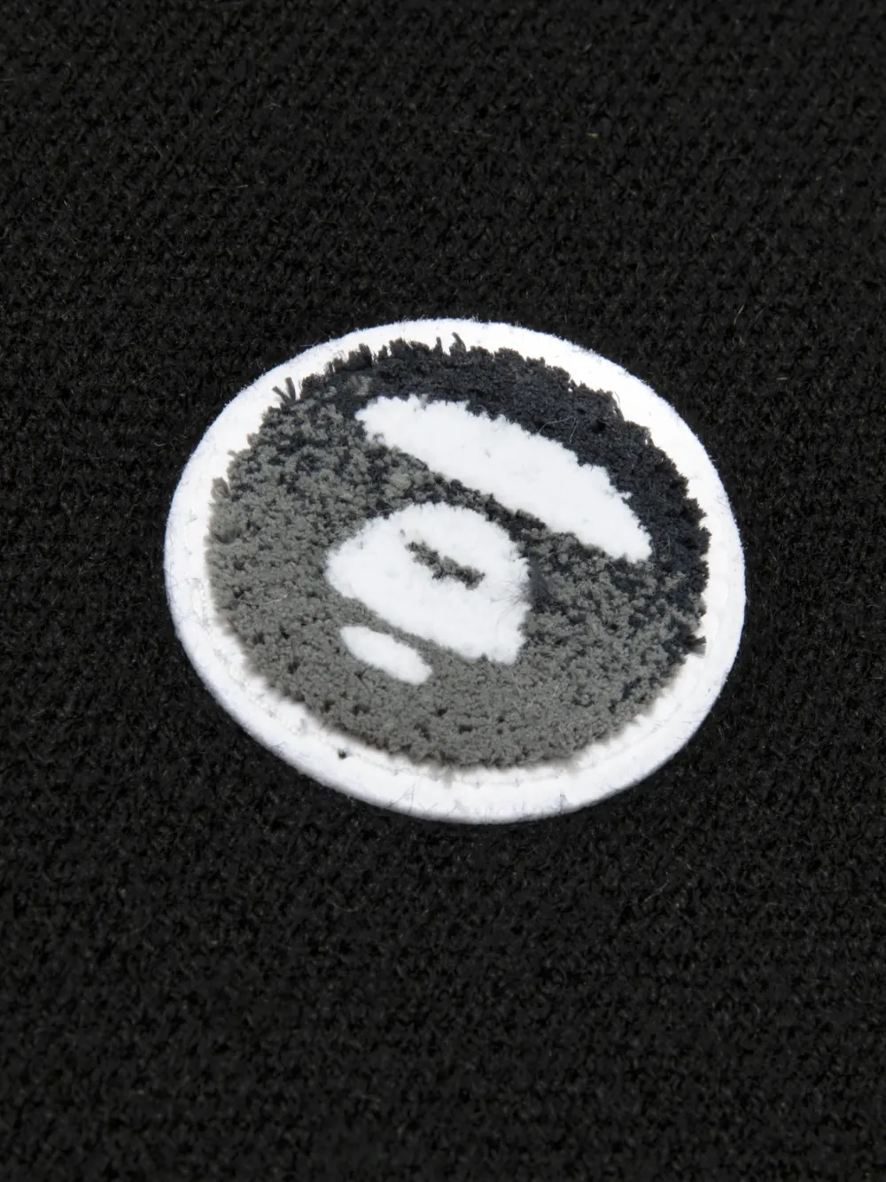 AAPE BY *A BATHING APE Hoodie met logopatch Zwart