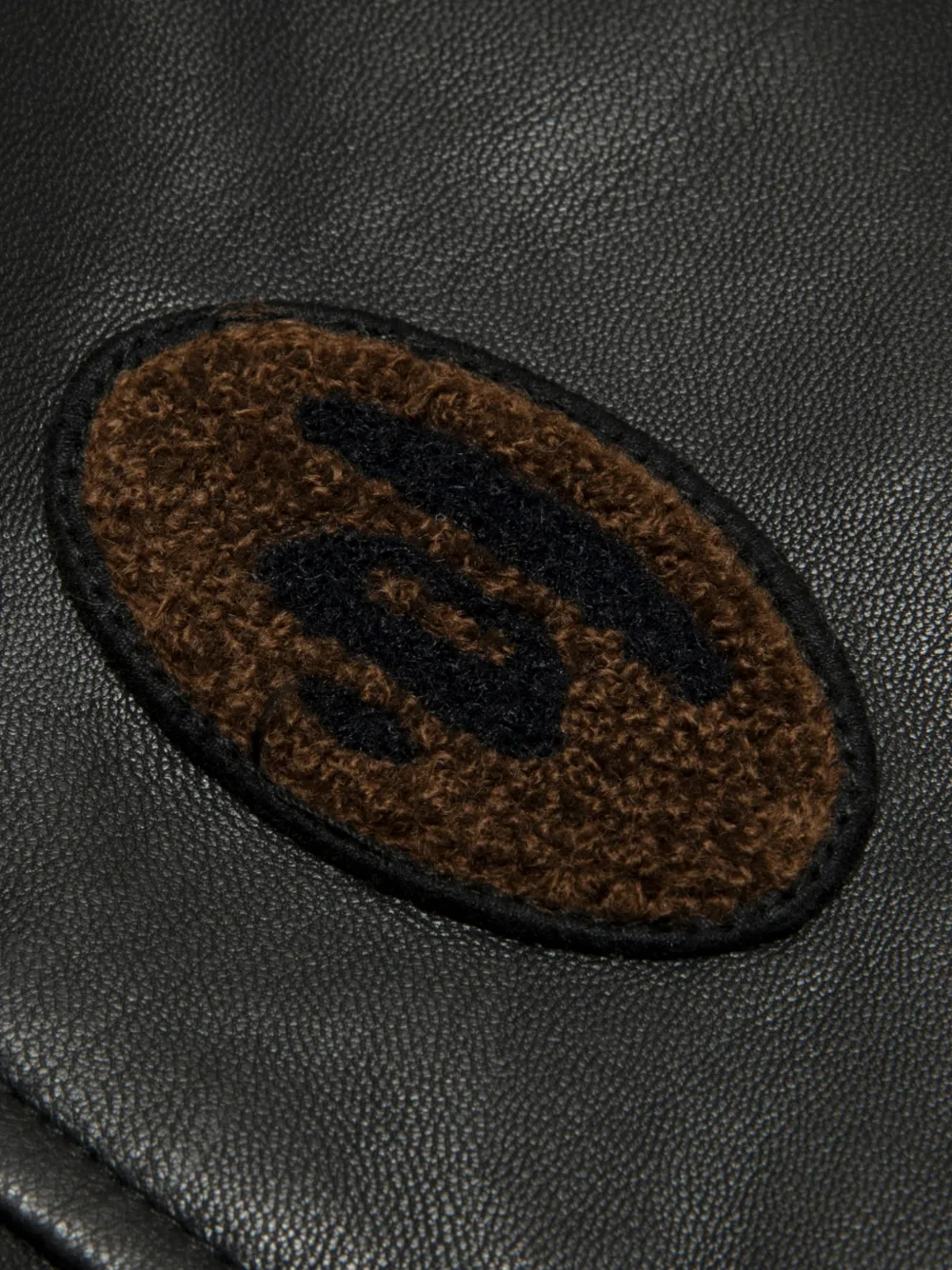 AAPE BY *A BATHING APE Moonface omkeerbaar jack met logo-patch Bruin