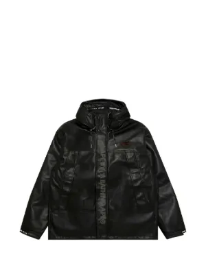 Supreme x Yohji Yamamoto レザージャケット | ブラック | FARFETCH JP