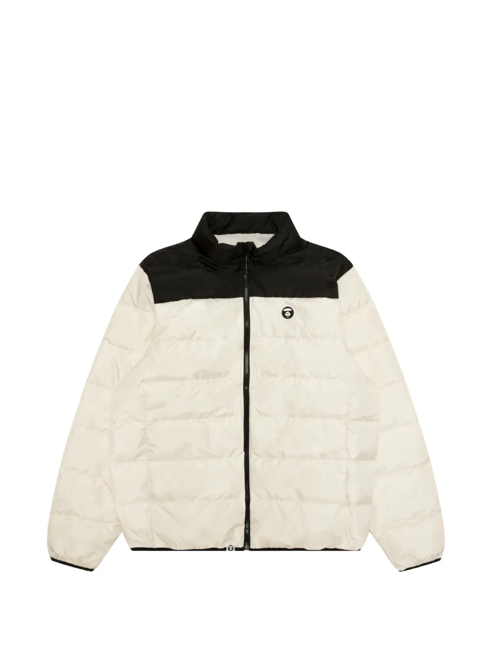 AAPE BY *A BATHING APE Camo donsjack met capuchon Geel
