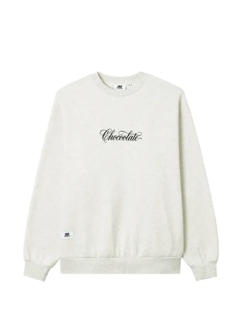 CHOCOOLATE pull à logo imprimé