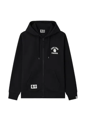 Denim Tears Pan African zip-up Hoodie | Black | FARFETCH