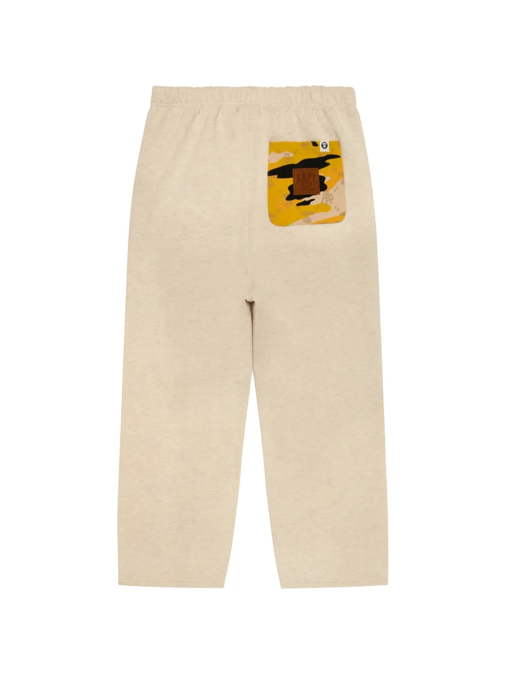 AAPE BY *A BATHING APE AAPEUNVS trainingsbroek met logo-print Beige