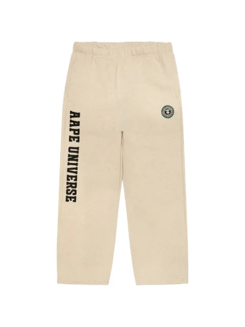 AAPE BY *A BATHING APE® AAPEUNVS logo-print track pants